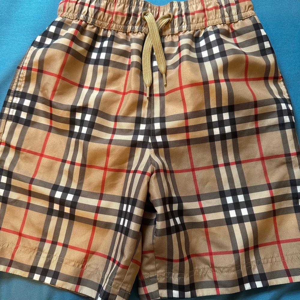 Kids Burberry Swim Short